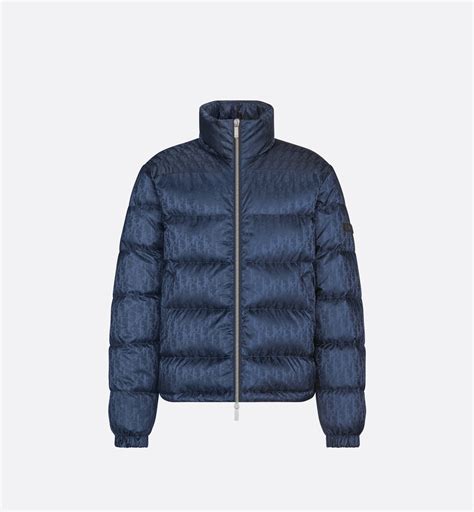 dior oblique coat blue|Dior oblique down jacket.